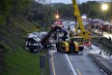 VU Gefahrgut LKW umgestuerzt A 4 Rich Koeln Hoehe AS Gummersbach P494